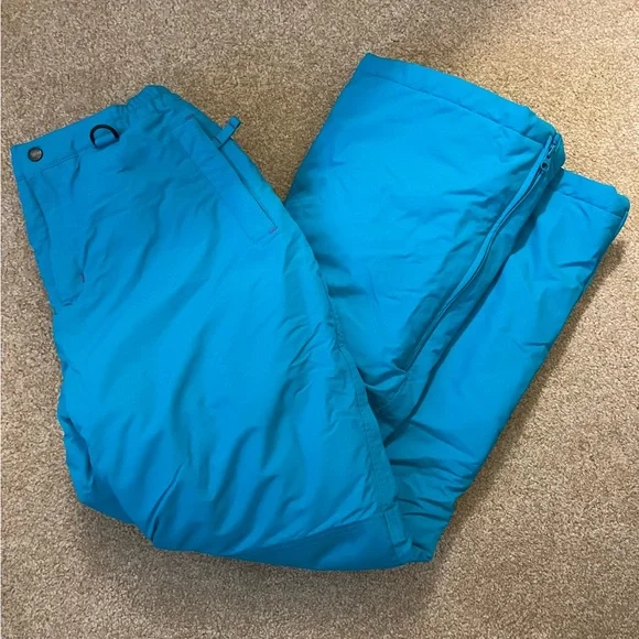 Lands End Turquoise Snow Pants - Picture 5 of 5